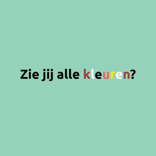 Tip-kleurenblind mei 20243